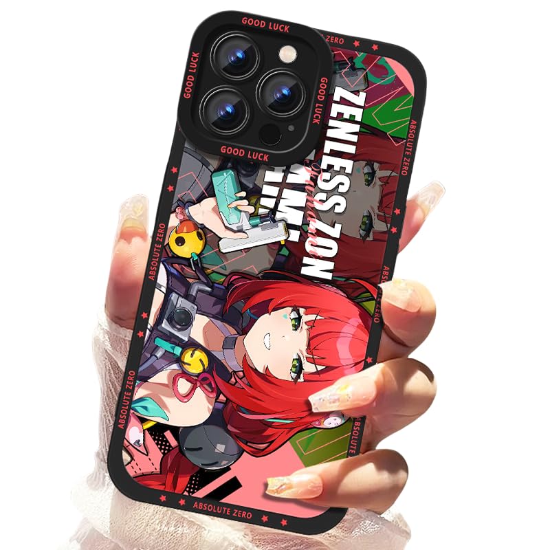 Amazon.co.jp: ゼンゼロ スマホケース アリス 浮波柚葉 リン アキラ