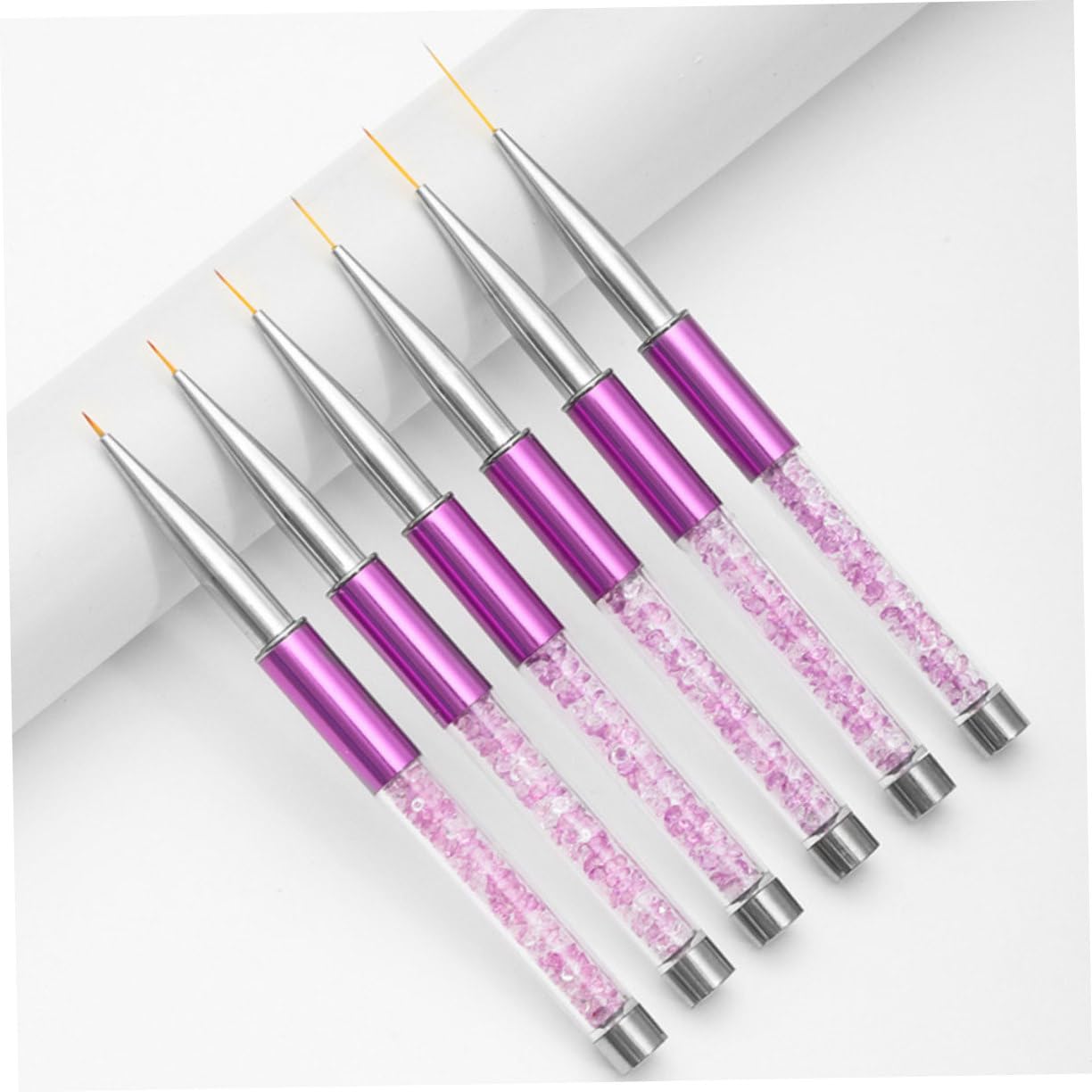 Healeved 12pezzi Per Nail Art Penne Liner Per Unghie e Maneggevoli Per Decorazioni Unghie Design Chic e Facile