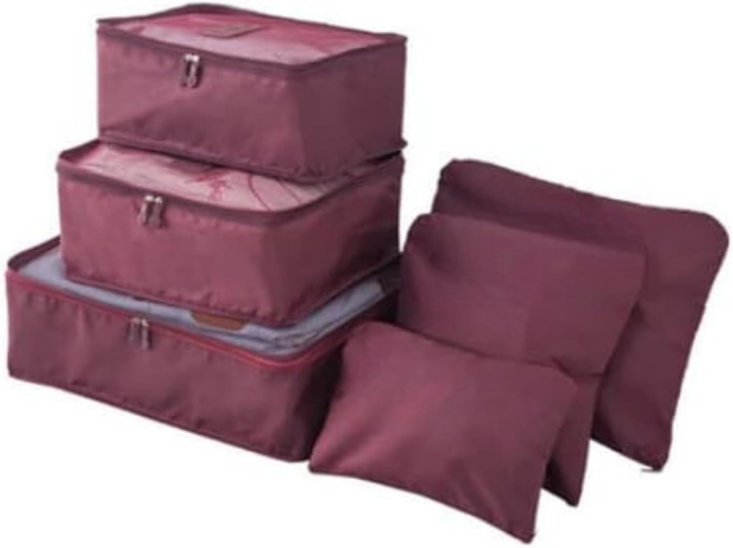 Kit Organizador de Mala, 6 Peças, Bolsa Organizadora para Viagem, Saco ...