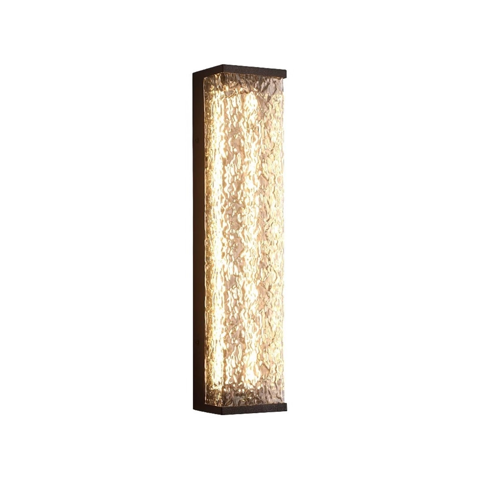 Applique murale d'extérieur simple LED 24W lumière chaude 60cm