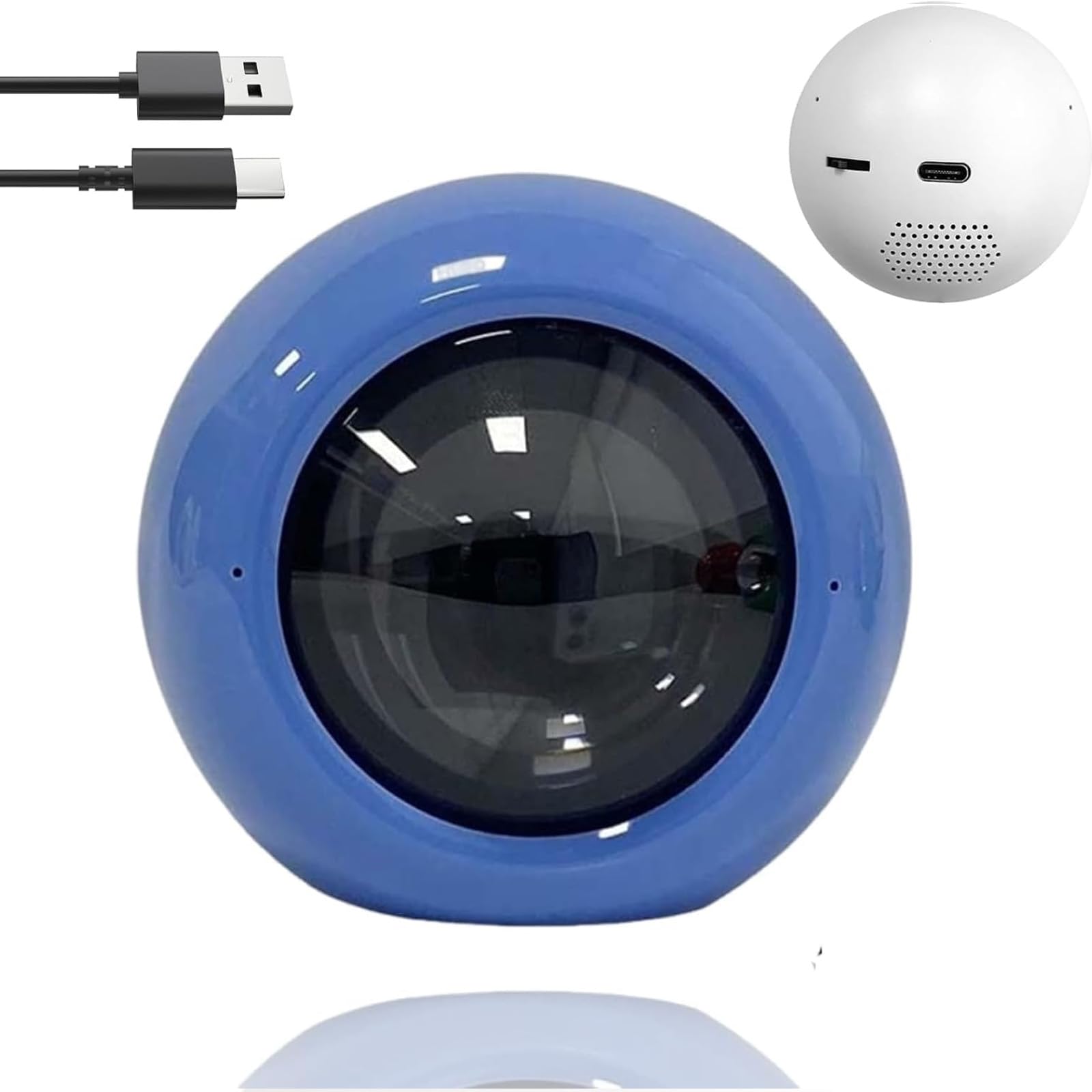Lecteur Vidéo Orbe de Mémoire avec Écran Numérique 2,7 Pouces et Haut-Parleur Bluetooth intégré
