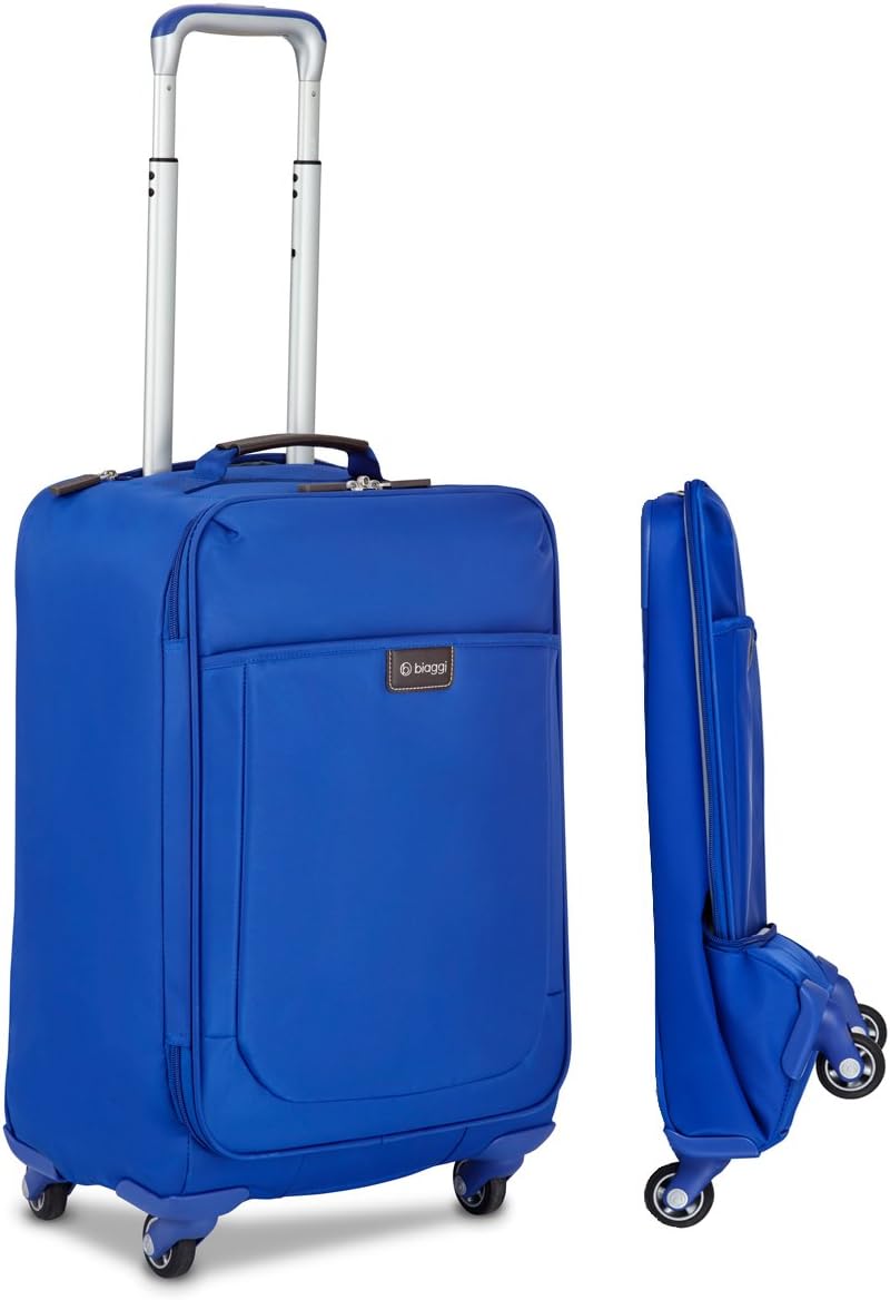 Biaggi Leggero Foldable Spinner CarryOn Suitcase