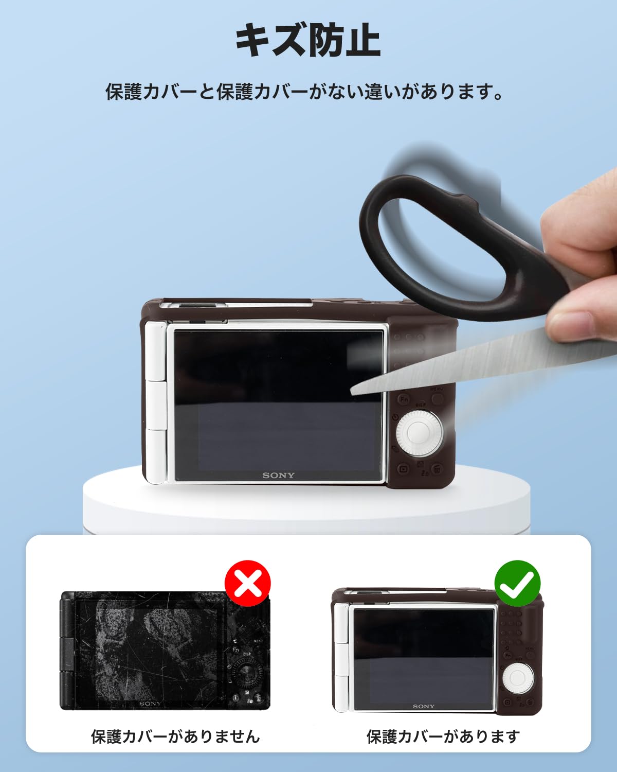 Amazon | Sony (ソニー) ZV-1F/ZV-1M2/ZV-1 II 用 ケース カバー 保護