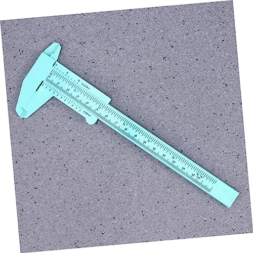 Calibrador mini portátil métrico 150 mm plástico miniatura 7