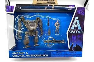 Avatar: Amplified Suit & Colonel Miles Quaritch Action Figures