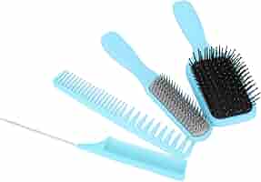 ヘアコームセット パドルブラシ ブラシ コーム ヘアセット テール Amazon | 【ツーブロックスタイルのお供に】 ヘアコームセット
