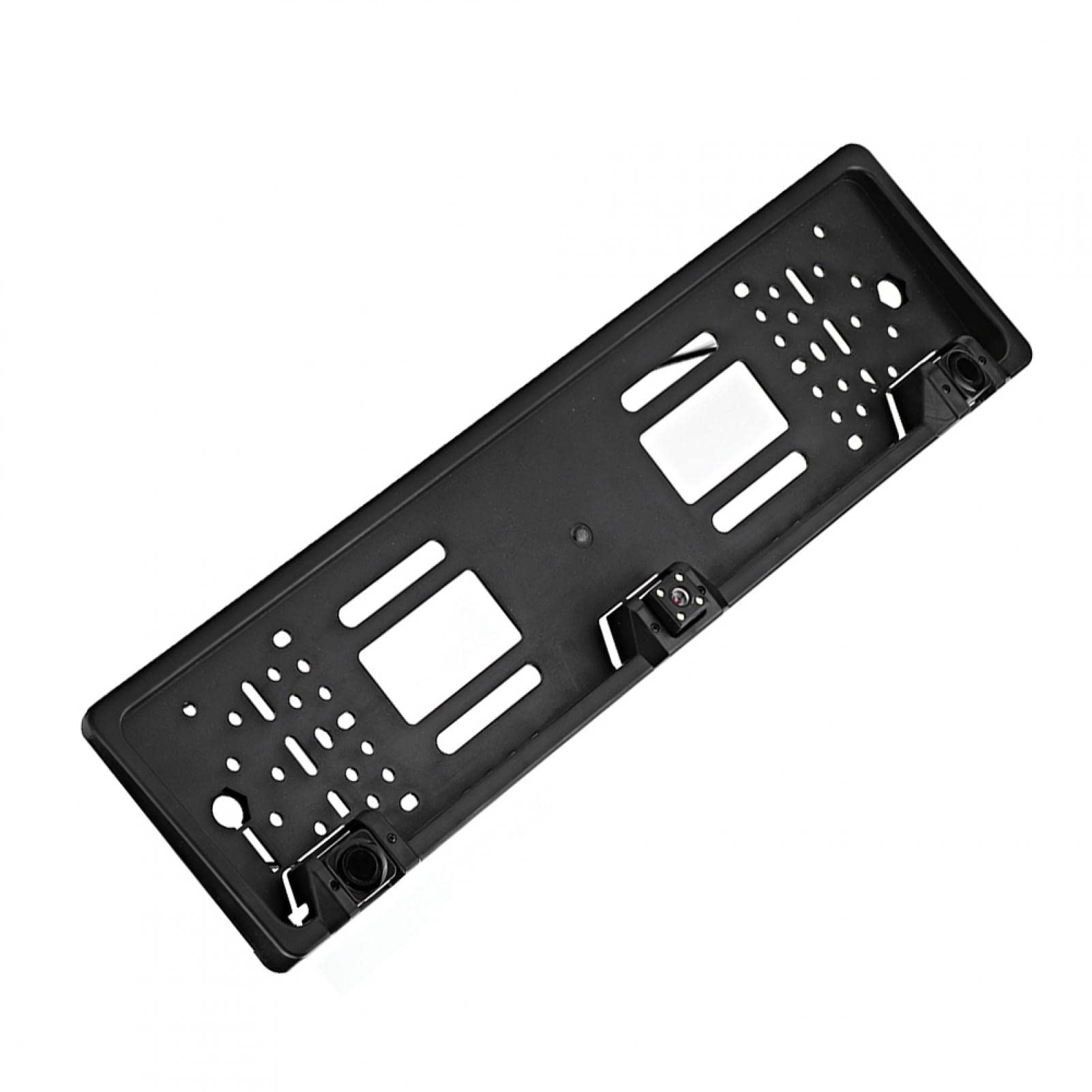 Marco de Placa de Matrícula Europea Cámara de 12LED Pantalla de Marcha Atrás Sensor de Aparcamiento Kit de de Marcha Atrás Accesorios para Coche