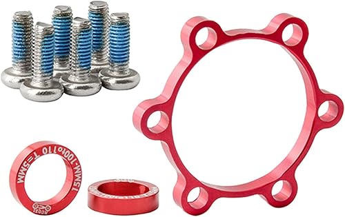 Vaveren - Adaptador de conversión de cubo de impulso de bicicleta delantero y trasero duradero de 142 a 148 x 12 a 4331 x 0591in adaptador de cubo