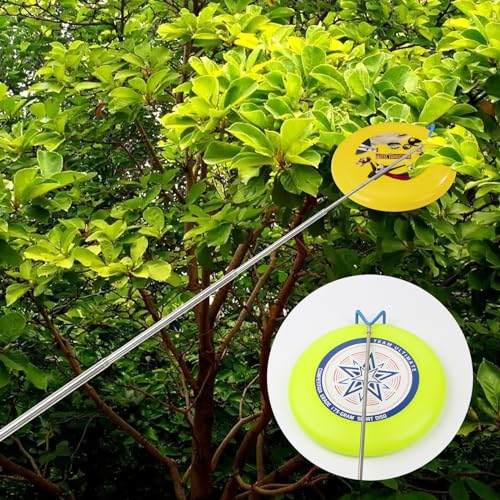 KVMORZE Disc Golf Retriever Pole Set, Telescopic Disc Golf Grabber 16 FT, 3 in 1 Disc Golf Tool for Water, Stainless Steel Disc Golf Equipment for Outdoor - Thumbnail 2