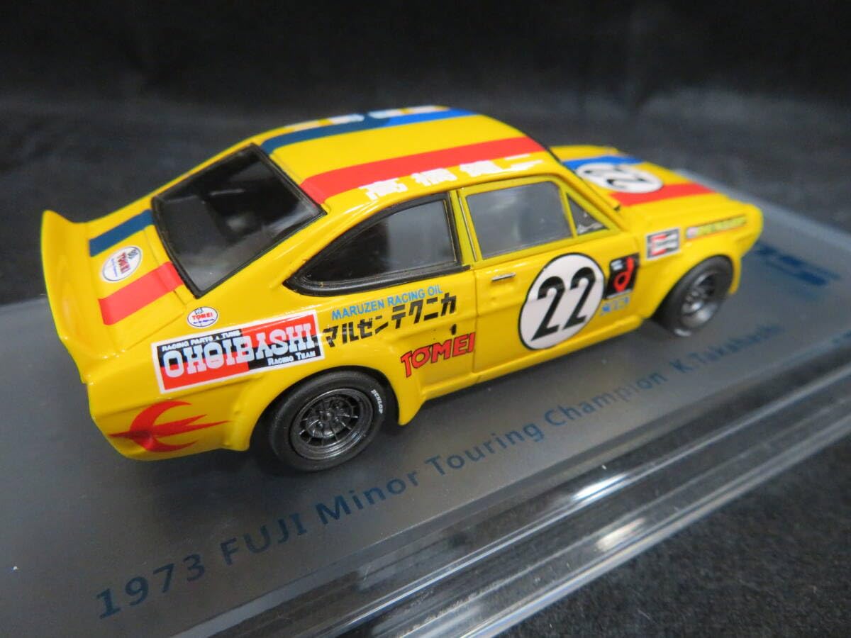 Amazon | ENIF 1/43 マルゼン テクニカ 東名 サニー 1973 富士マイナー