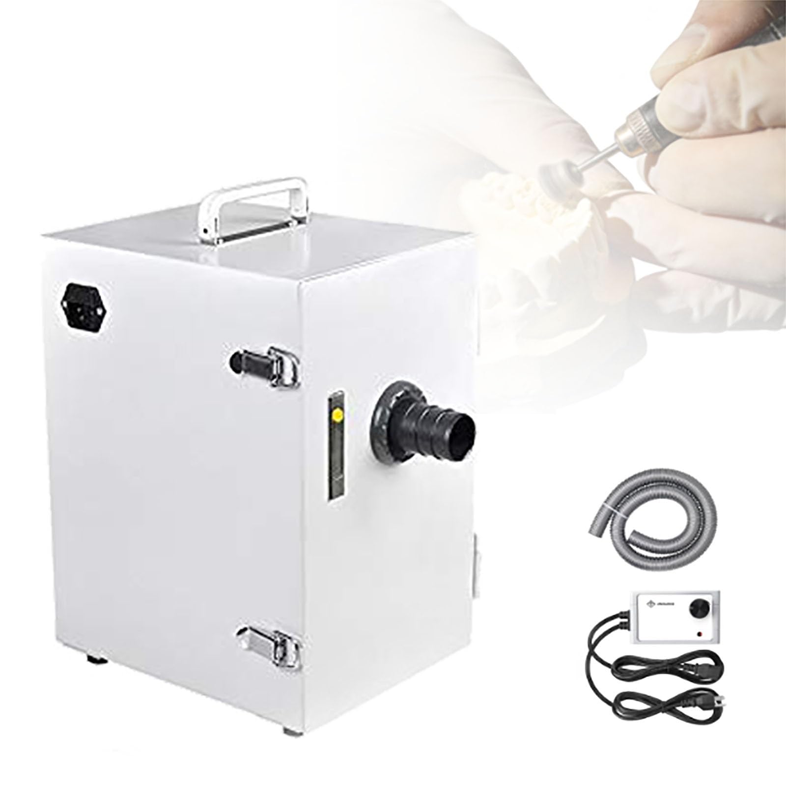 Aspiratore digitale portatile JT-26, 370 W, for laboratorio, odontoiatria, aspirazione a vuoto