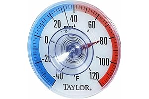 Taylor Outdoor Stick Analog Thermometer: Precise Temperature Monitoring