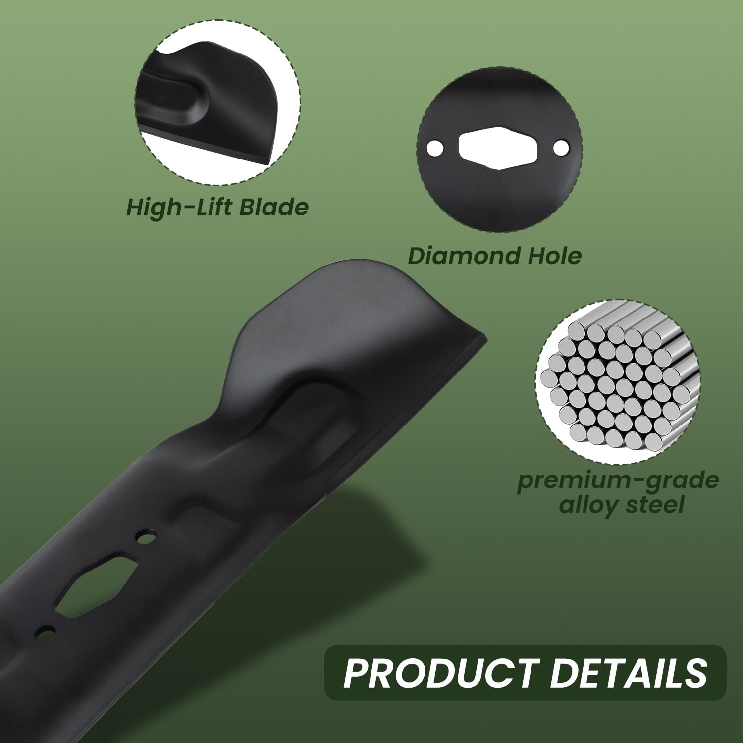 Amazon.com : Prosentuo 742P05094 Lawn Mower Blade Compatible with