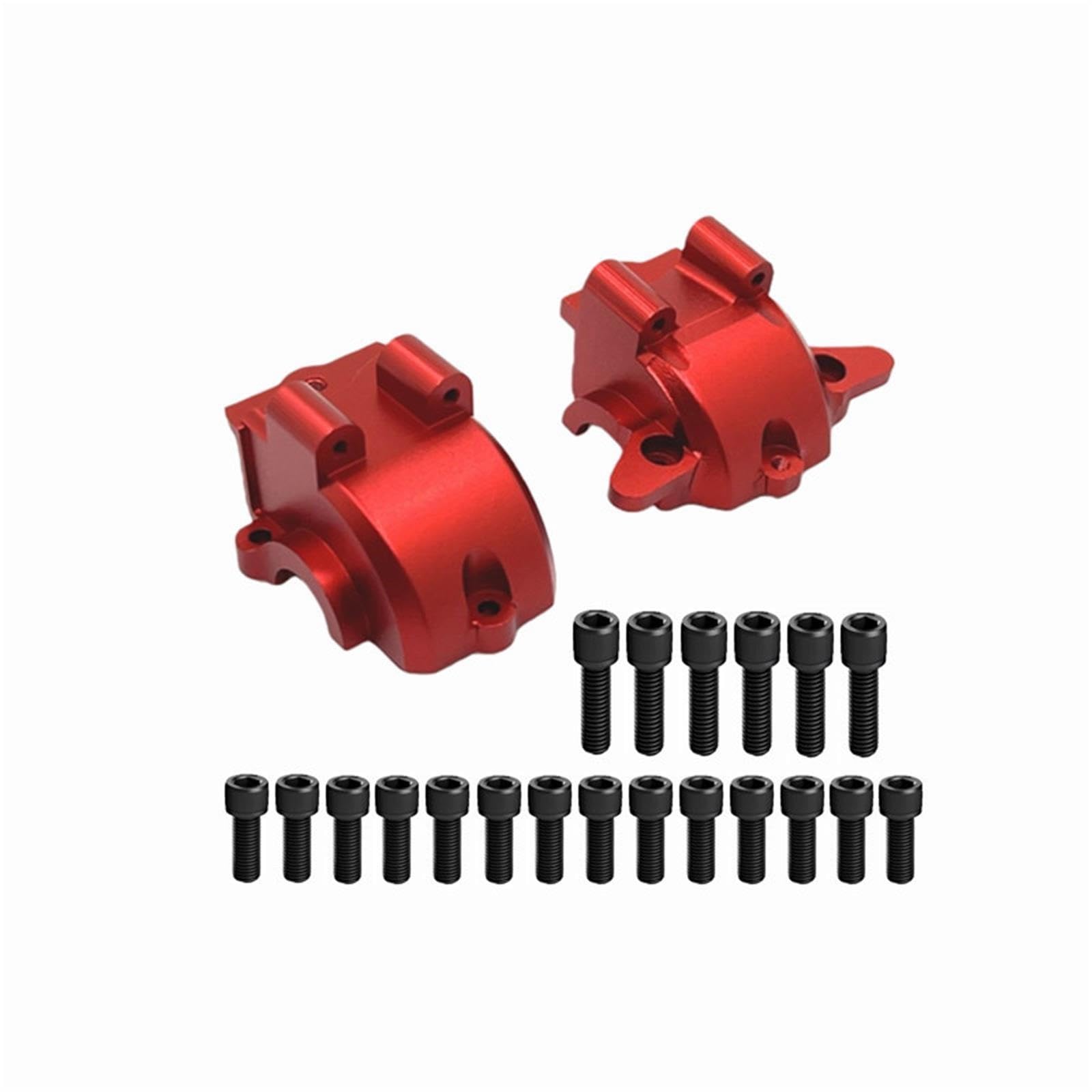 Juego Cubierta Caja Cambios Metal para Meijiaxin 14207 14208 1/14 RC Coche