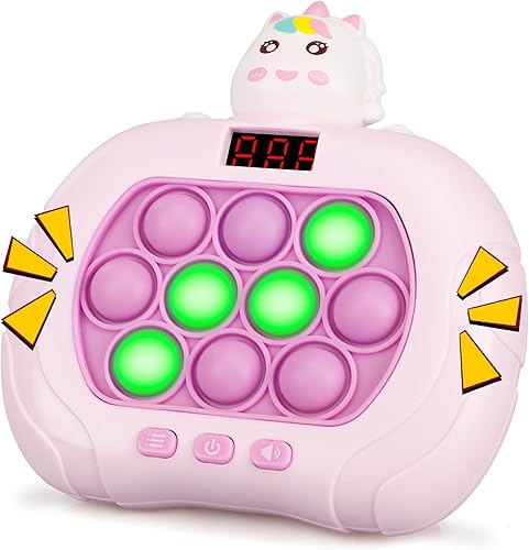 Miniatura 9 de Juego rápido de presión y pop - Juguete sensorial que se ilumina para niños, juego de ingenio sensorial portátil, regalos de Navidad y cumpleaños
