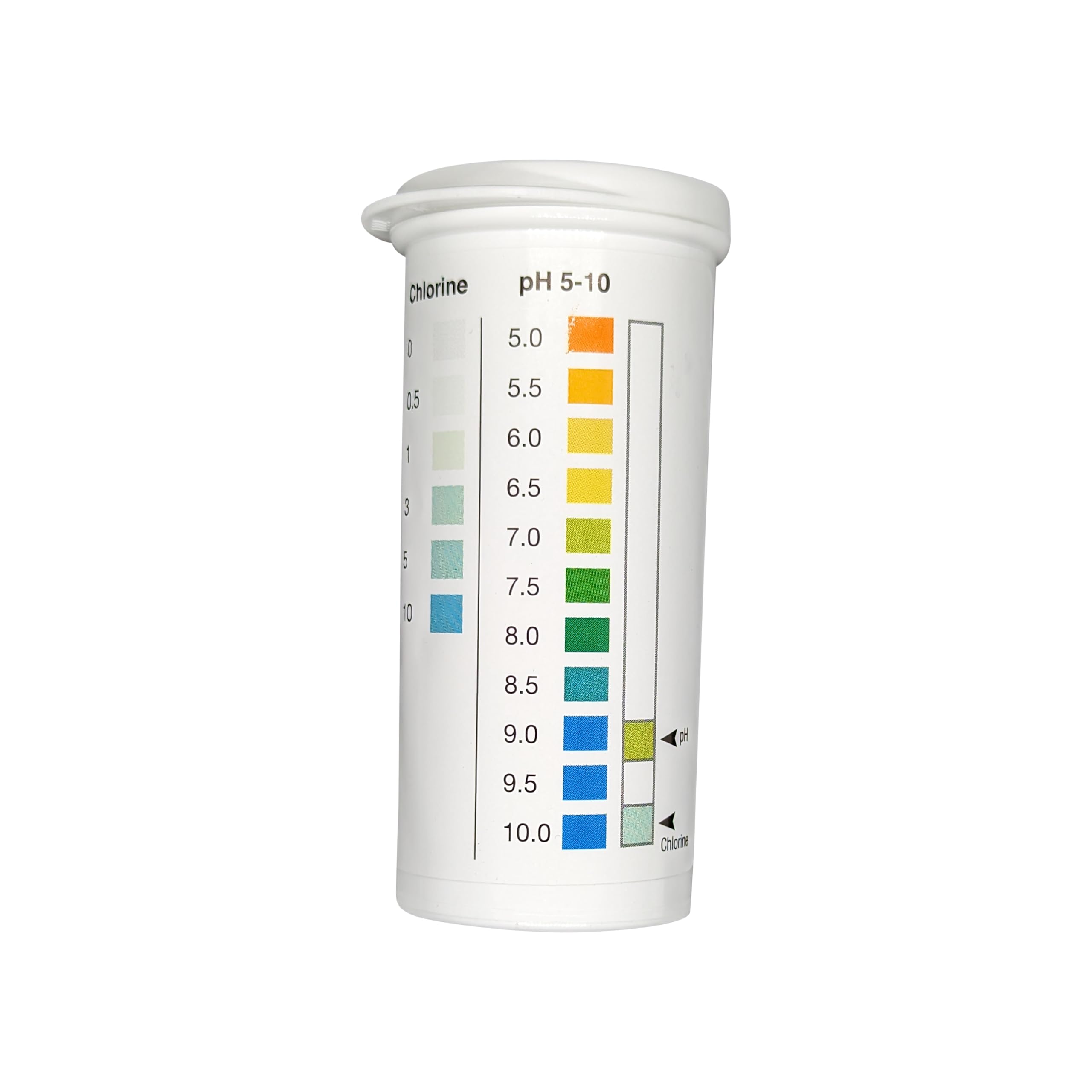 出品テスト Amazon | Bartovation 残留塩素 0-10 ppm & pH 5-10 テストストリップ