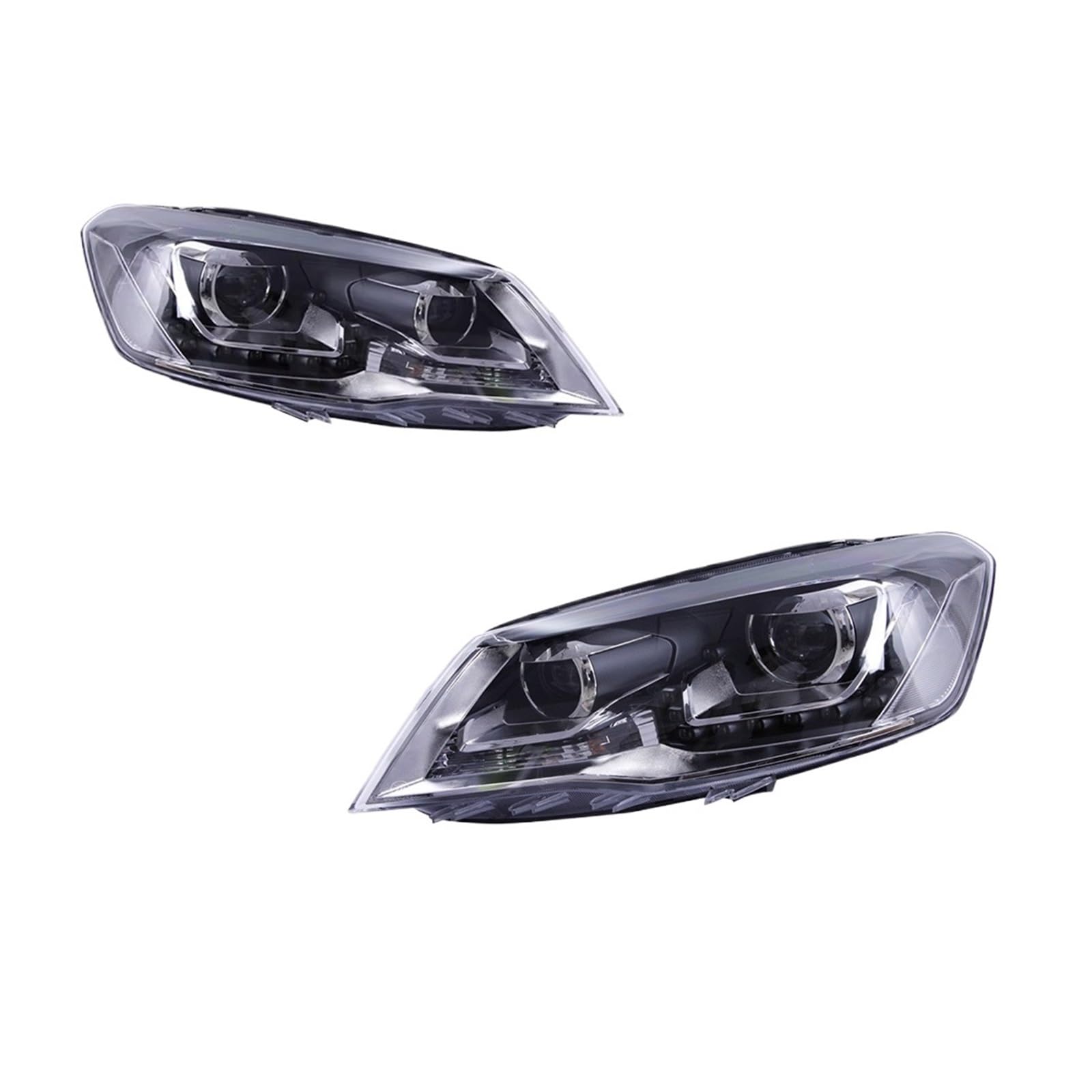 Faros LED para VW Bora 2013-2015 con intermitentes y luces antiniebla Plug and Play 8