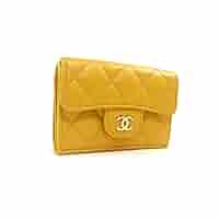 Amazon | [CHANEL] [シャネル] 三つ折り 財布 キャビアスキン