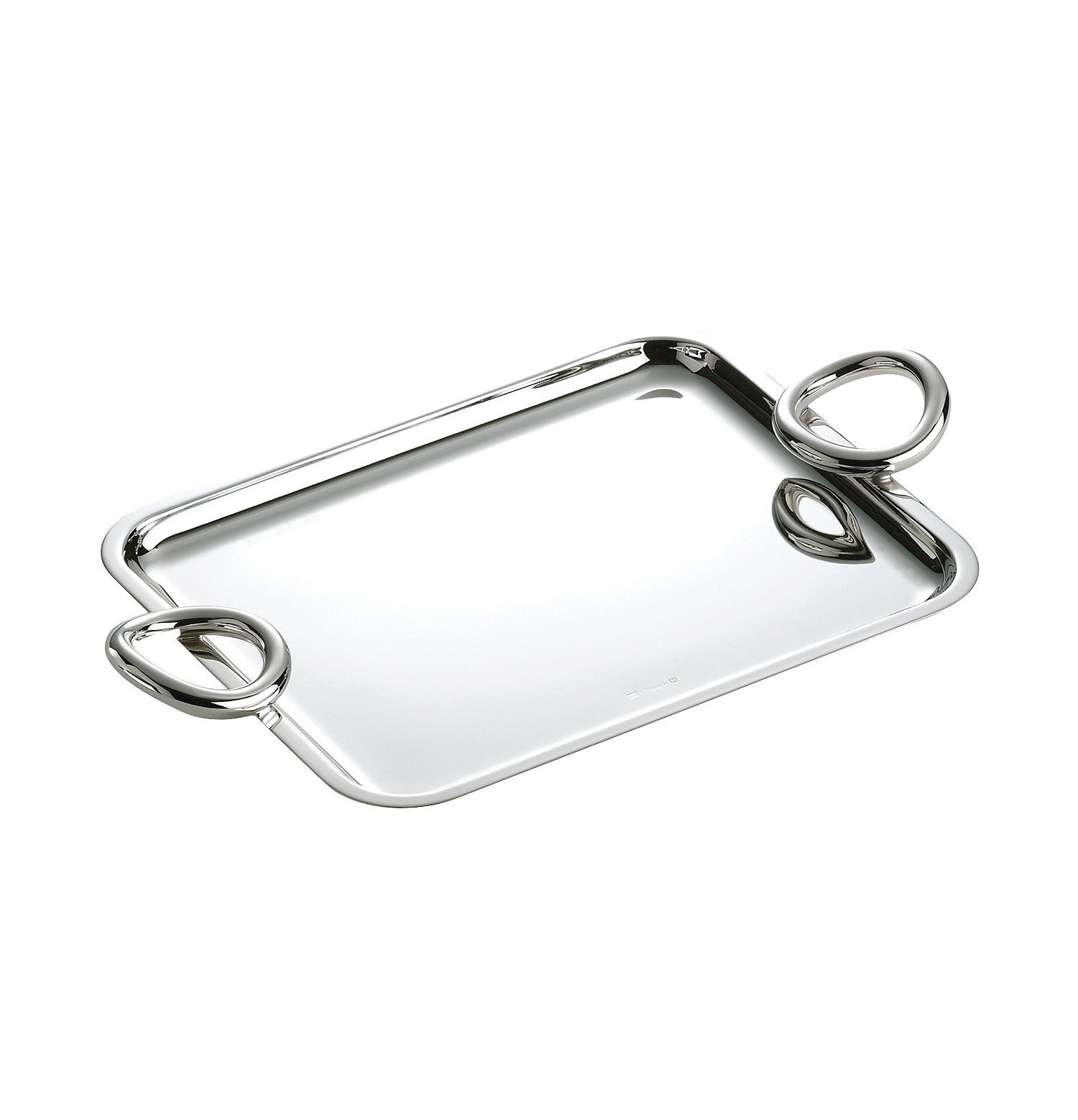 Amazon | Christofle Vertigo スモールシルバーメッキ長方形トレイ