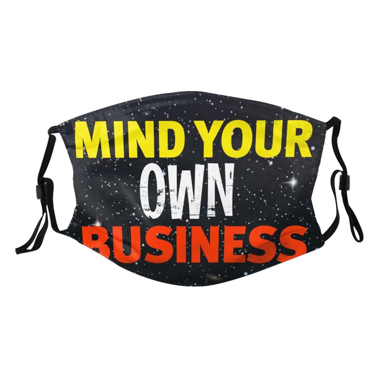 Mind Your Own Business Adult Dust Mask Adjustable Dust Face with 2 Filter68