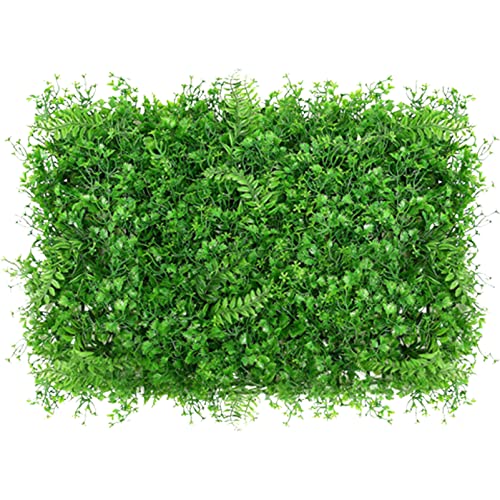 Faux jardin vertical lot de 4 panneaux de buis : le décor végétal idéal pour vos événements
