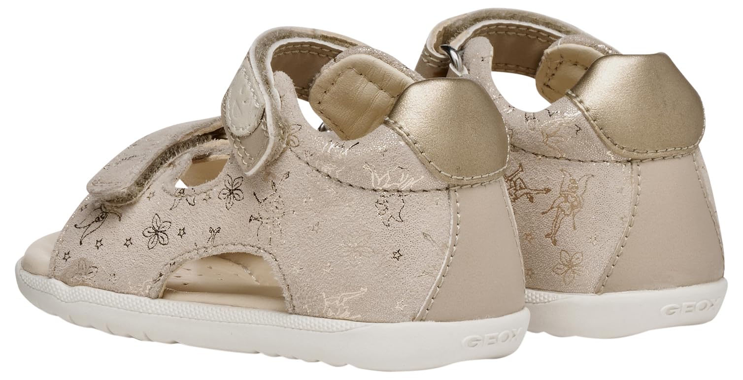 Geox Baby-Mädchen B Macchia Gir Sandal