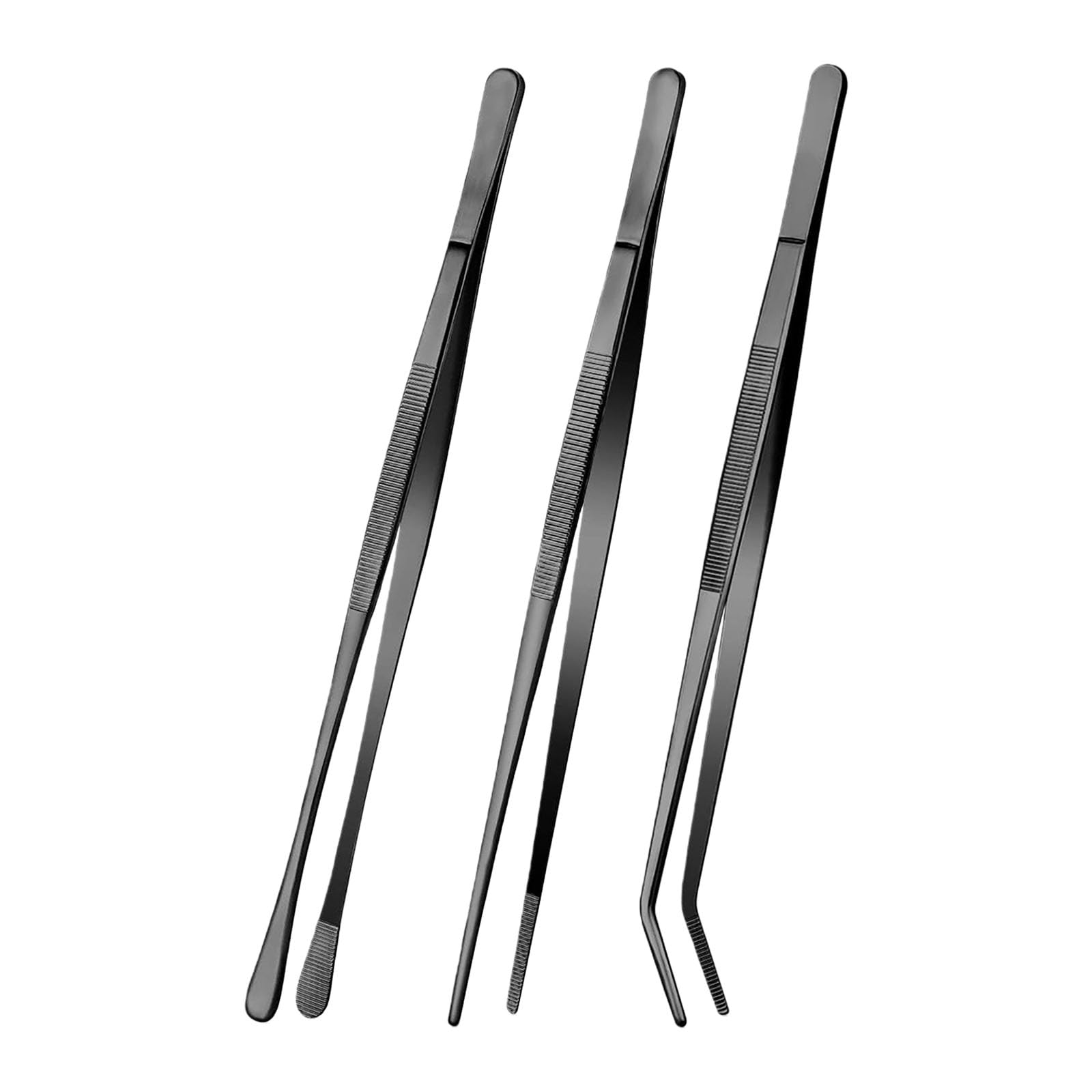Pinzas para barbacoa en reuniones familiares con pinzas largas para tus asados dominicales