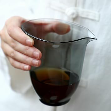 Chinese Simple Irregular High Borosilicate Glass Fair Cup-Wuyi Public Cup