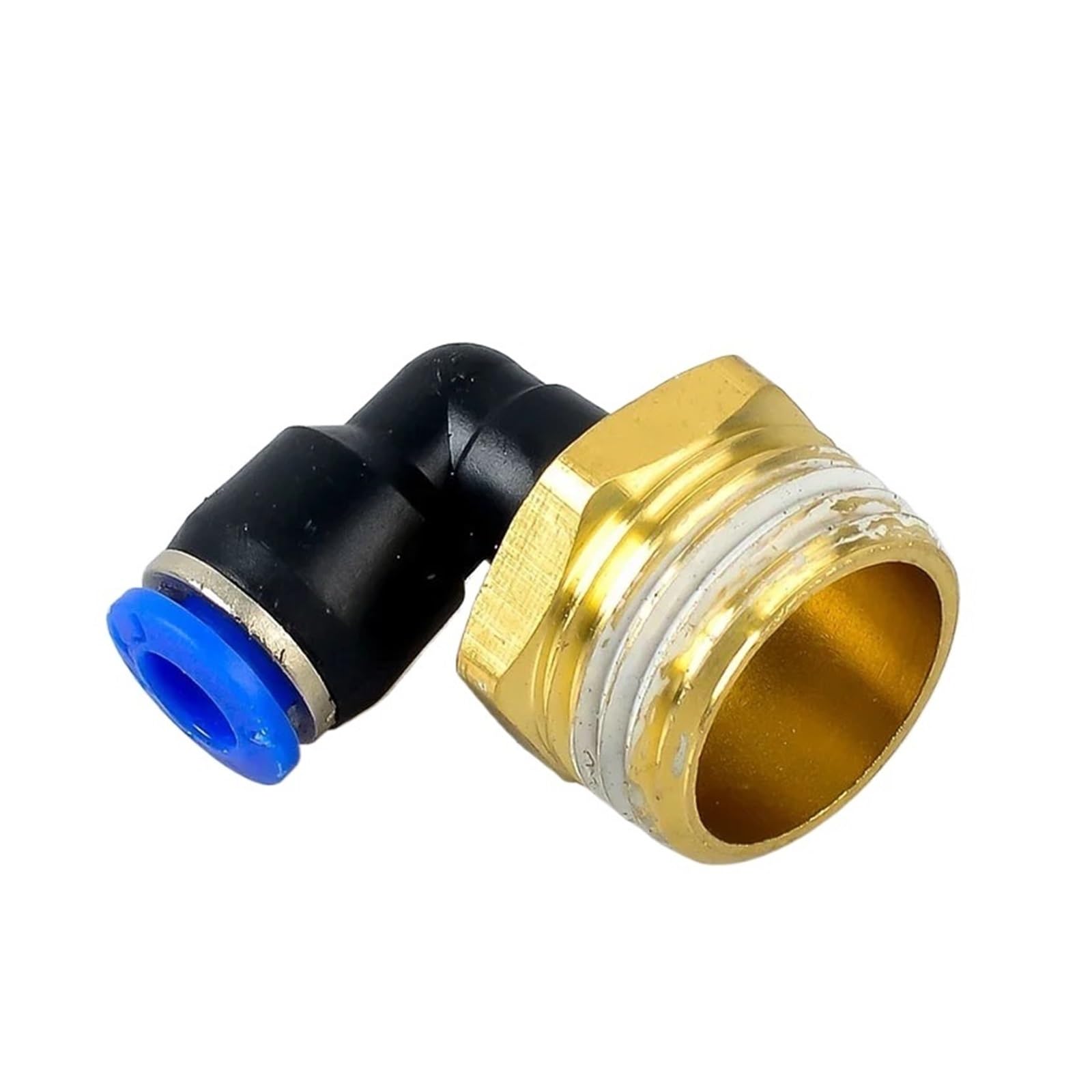 Qxyslhkc Men's Pl10-04 Pl Pneumatic Connector 4Mm-12Mm Hose Od 1/8 "1/4" 3/8 "1/2" Pneumatic Thread Tube Elbow Connector Tube Air Push In Mount(,10Pcs)