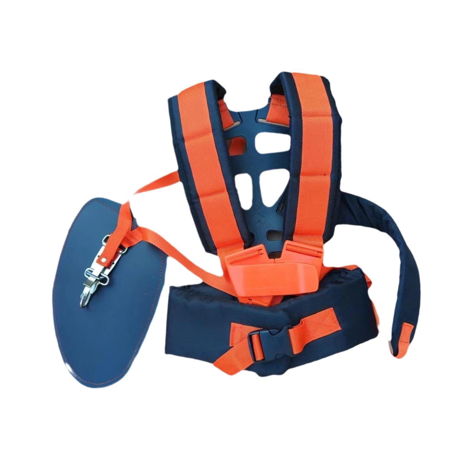 Bothyi Trimmer Shoulder Strap Eater Strap Harness Belt Adjustable Double Shoulder String Trimmer Strap for Blower