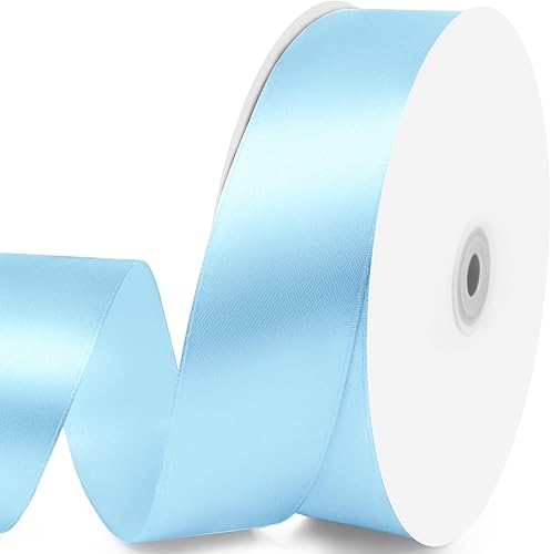 Miniatura 23 de Cinta de satén de 5/8" x 100 yardas - Cinta de seda naranja otoñal con carrete - Ideal para envolver regalos, ramos florales, manualidades