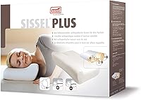 Vista 2 de Almohada cervical firme, almohada cervical firme, almohada cervical para espalda, estómago y de lado para aliviar el dolor de dormir, Sissel