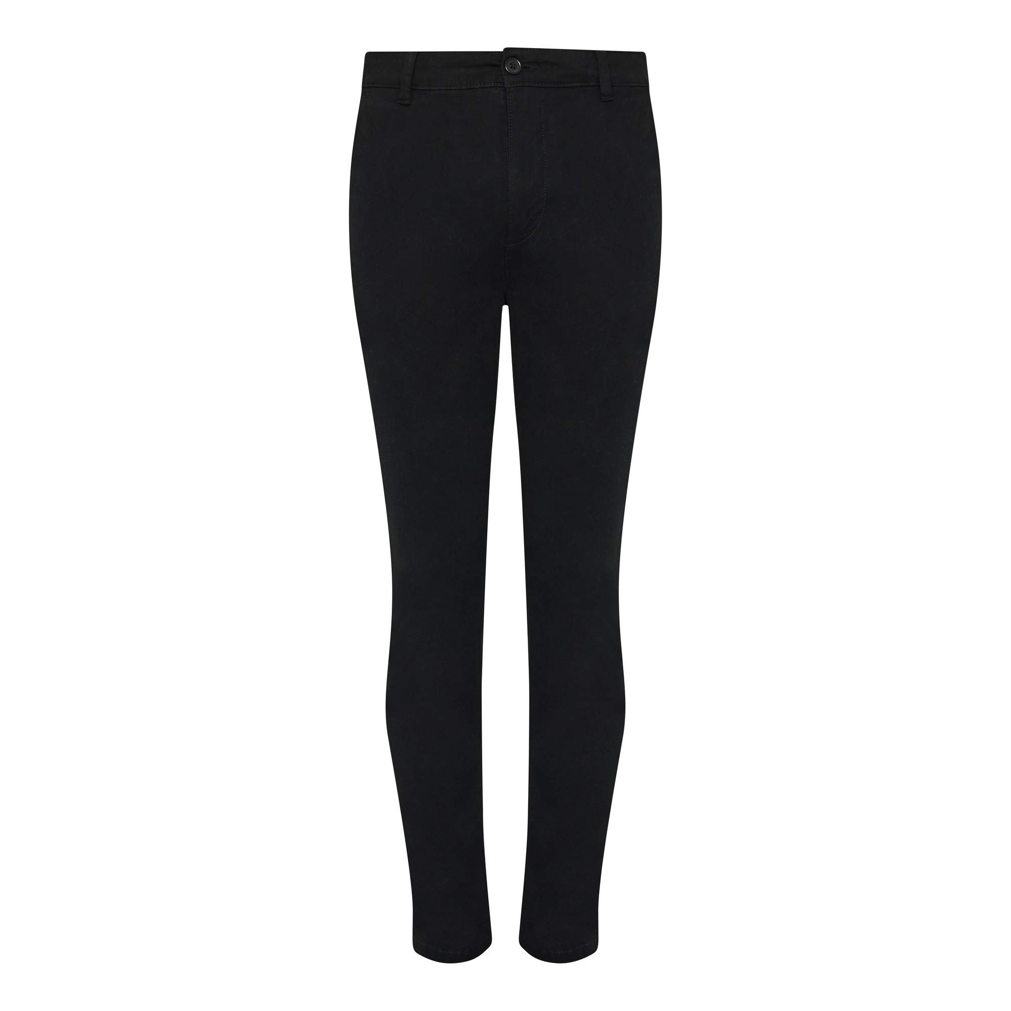AWDis Men's College Cuffed Jogpants Sports Jogger, Black (Jet Black), Small