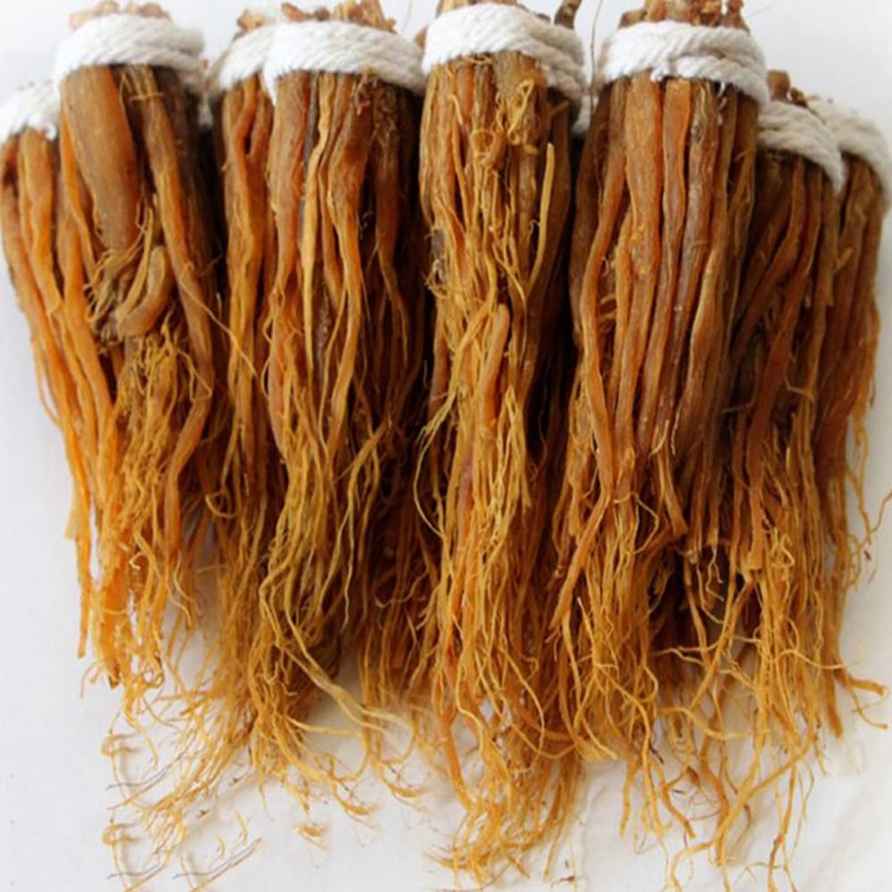 Red Ginseng Roots Red Ginseng Korean Red Ginseng Whiskers Red Ginseng Supplement Red Ginseng Tea Energy Chews (100 Grams /0.22 lbs), 100 Gram /0.22 Pound, 1.0 Count