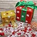 WILLBOND 500 Pieces Christmas Winter Snowflakes Table Confetti Decorations White and Red Non-Woven Hanging Snowflakes for Christmas Tree Window Wedding Birthday Holiday Party Decorations