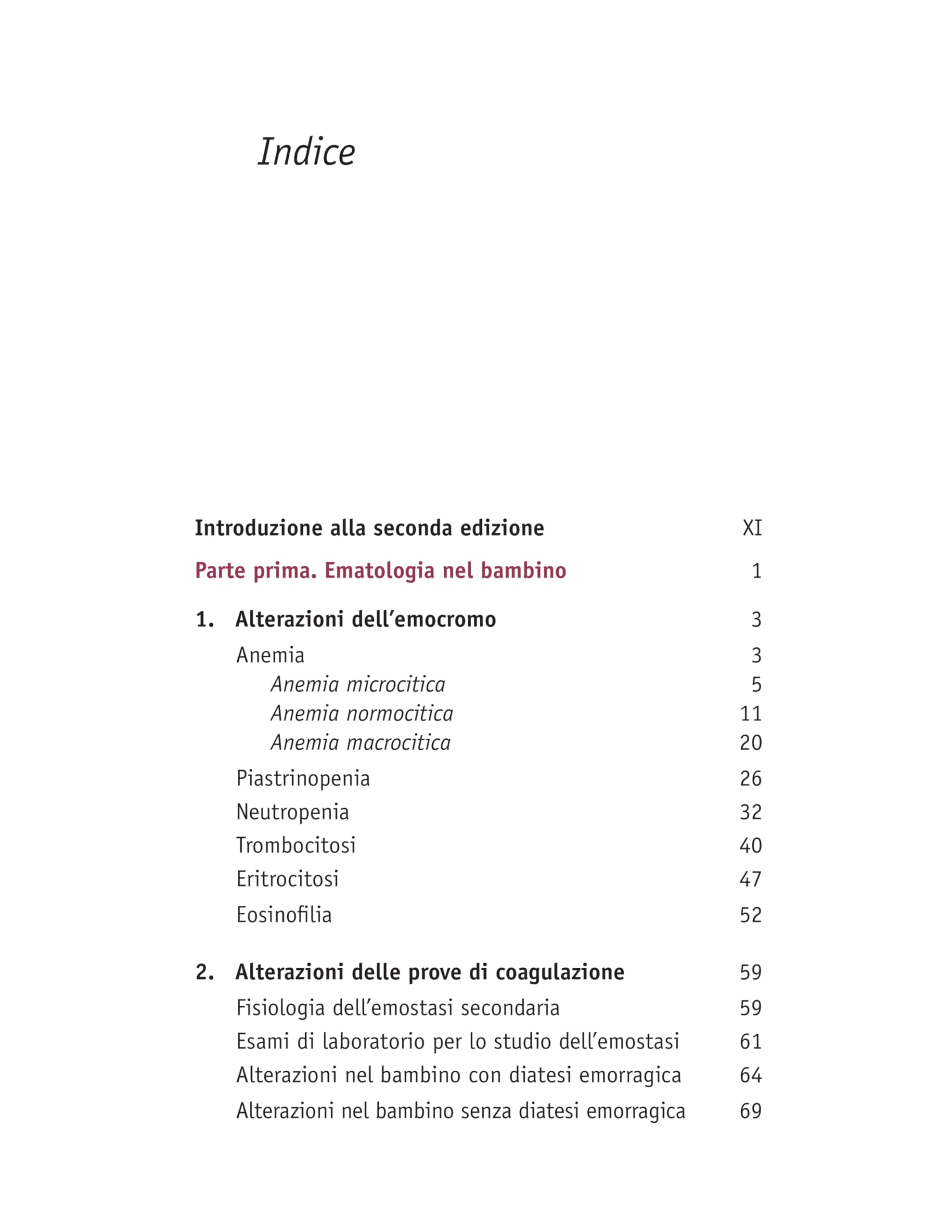 Ematologia pratica per il pediatra