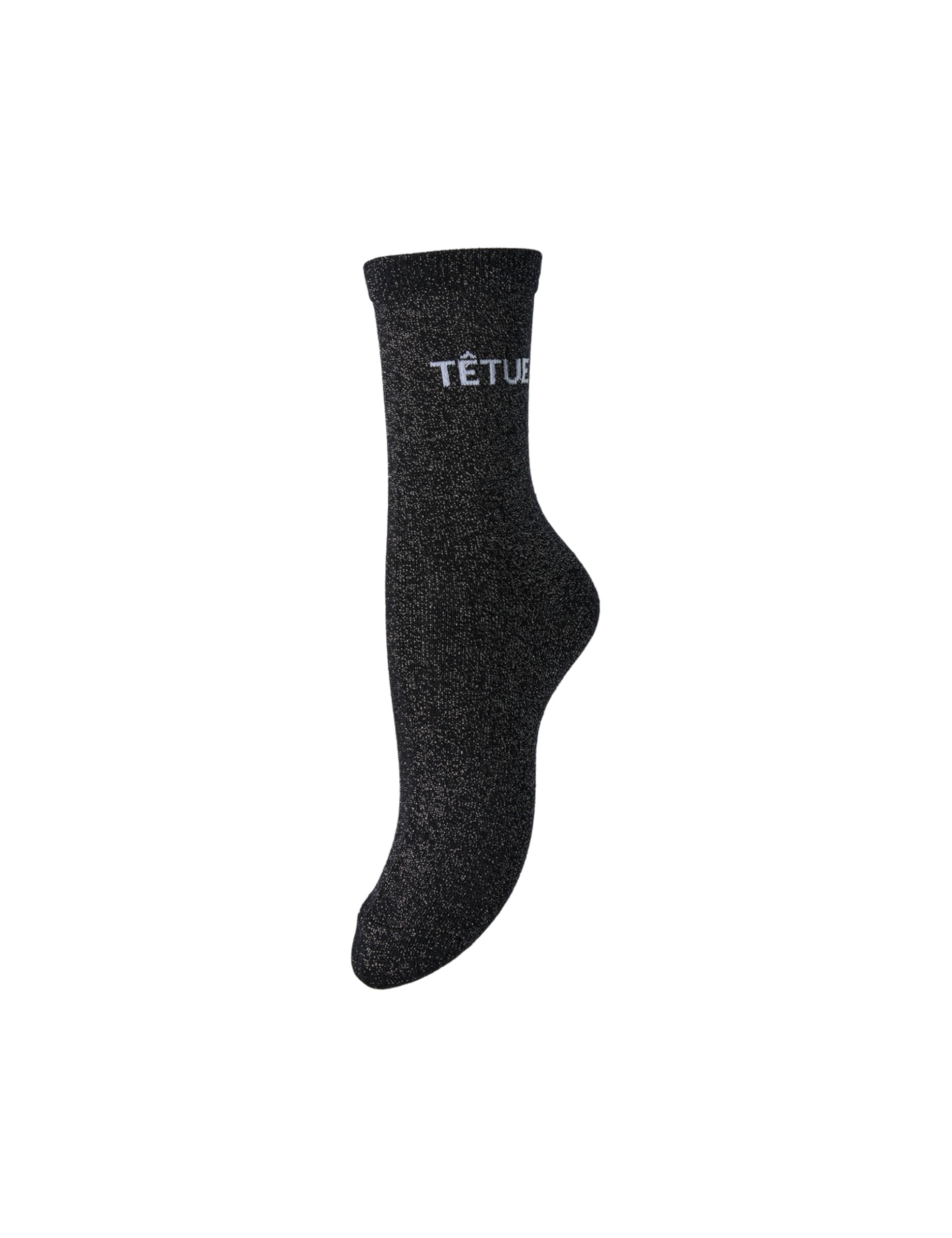 PIECES Damen Pcsebby Long Glitter Statement Sock Fc
