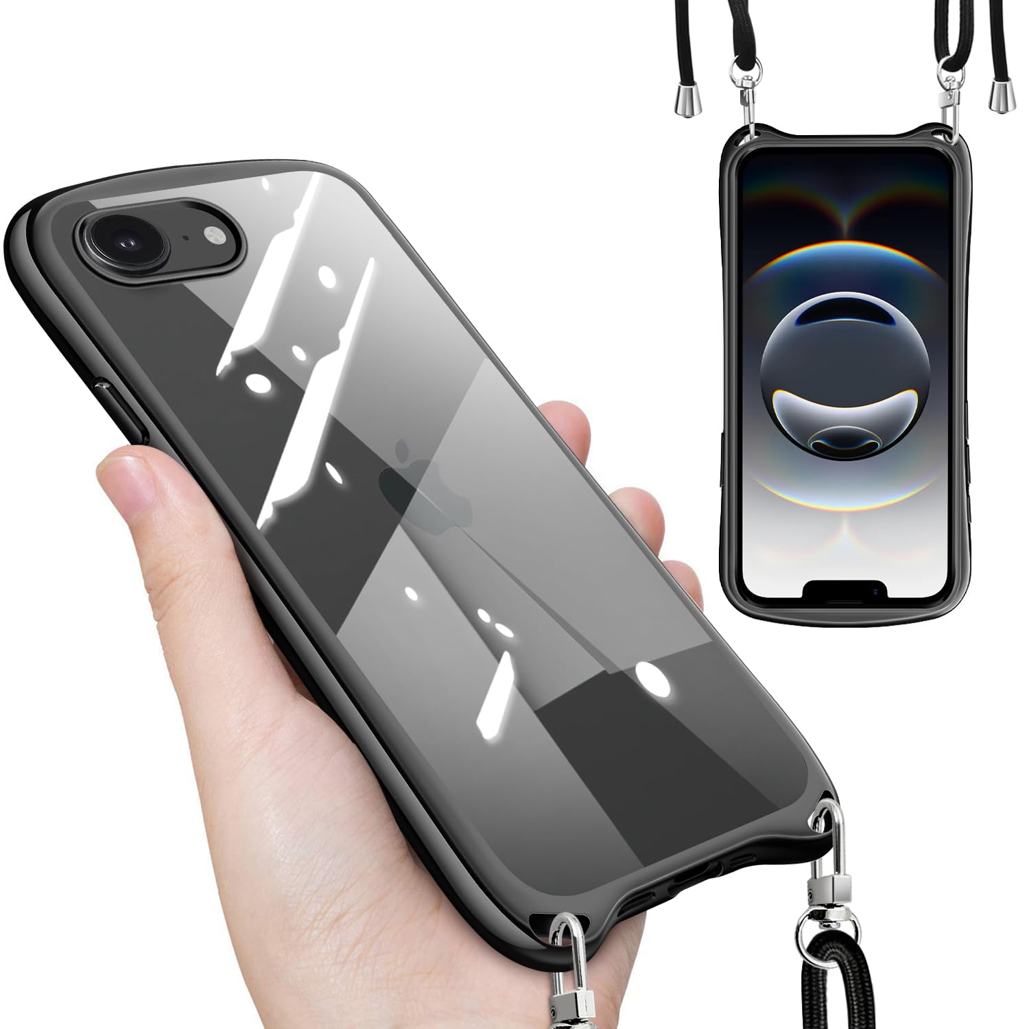 携帯アクセサリー iPhone16E Amazon.co.jp: iPhone 16e 用の ケース ショルダー ストラップ付き