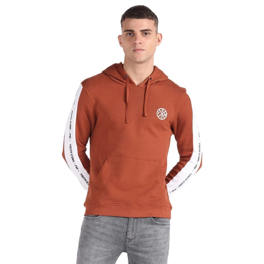 flying machine Men's Regular Fit Sweatshirt| Solid-picture-42