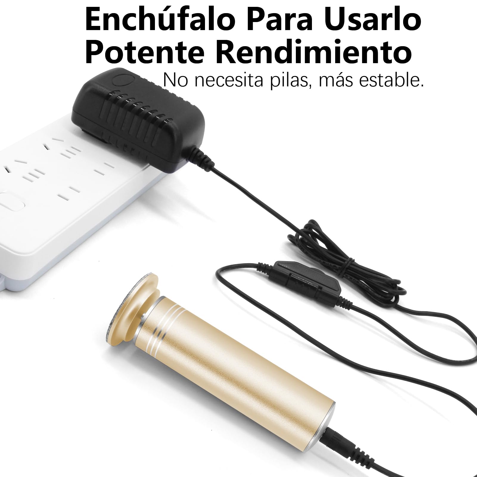 Lima Electrica Pies Durezas, Velocidades Ajustables Lima Pies Electrica Quita Durezas Pedicura Profesional Para Pies Removedor De Callos (Oro)