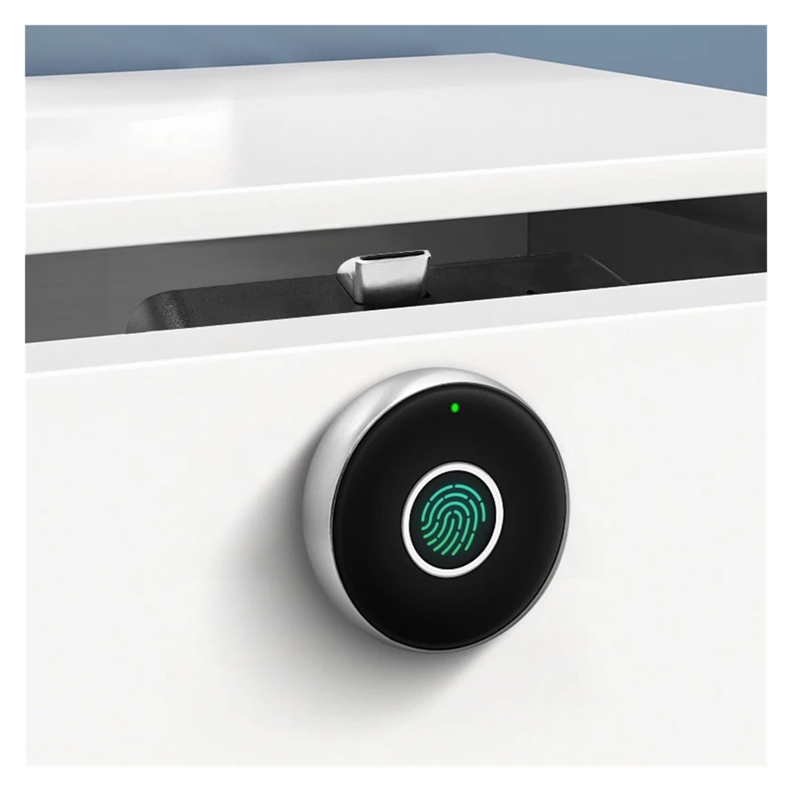 Serrure d'armoire à Batterie à Empreintes digitales, Serrure électronique Intelligente sans clé pour la Maison et Le Bureau Octopus Feet
