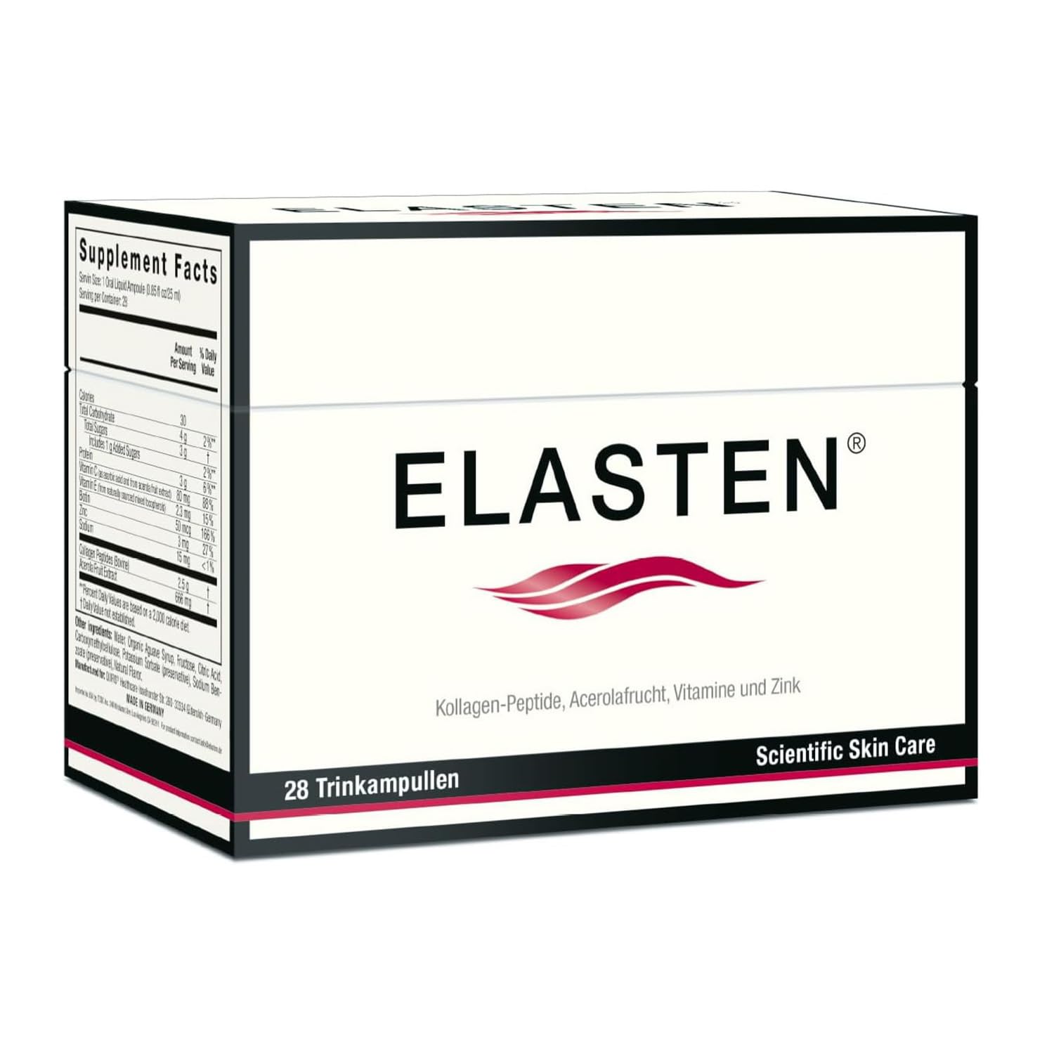 ELASTEN Trinkampullen, 28 Sztuka Ampułki