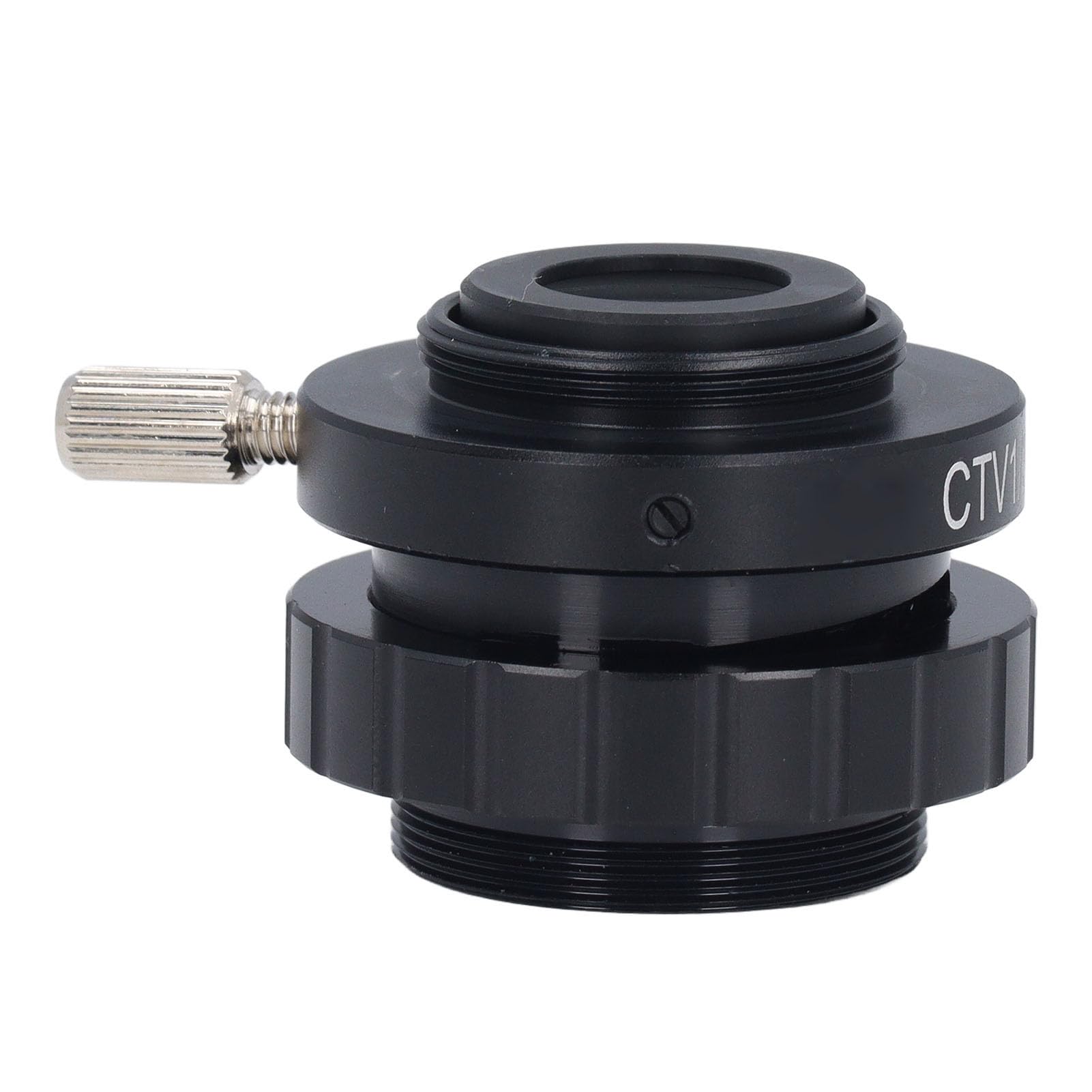 CTV Lens Adapter, Good Compatibility Multifunctional Metal Optical Glass Material, Industry Lab Bio Pharmaceutical with Wide Applications for Better Visual Image (SZMC TV1/3)