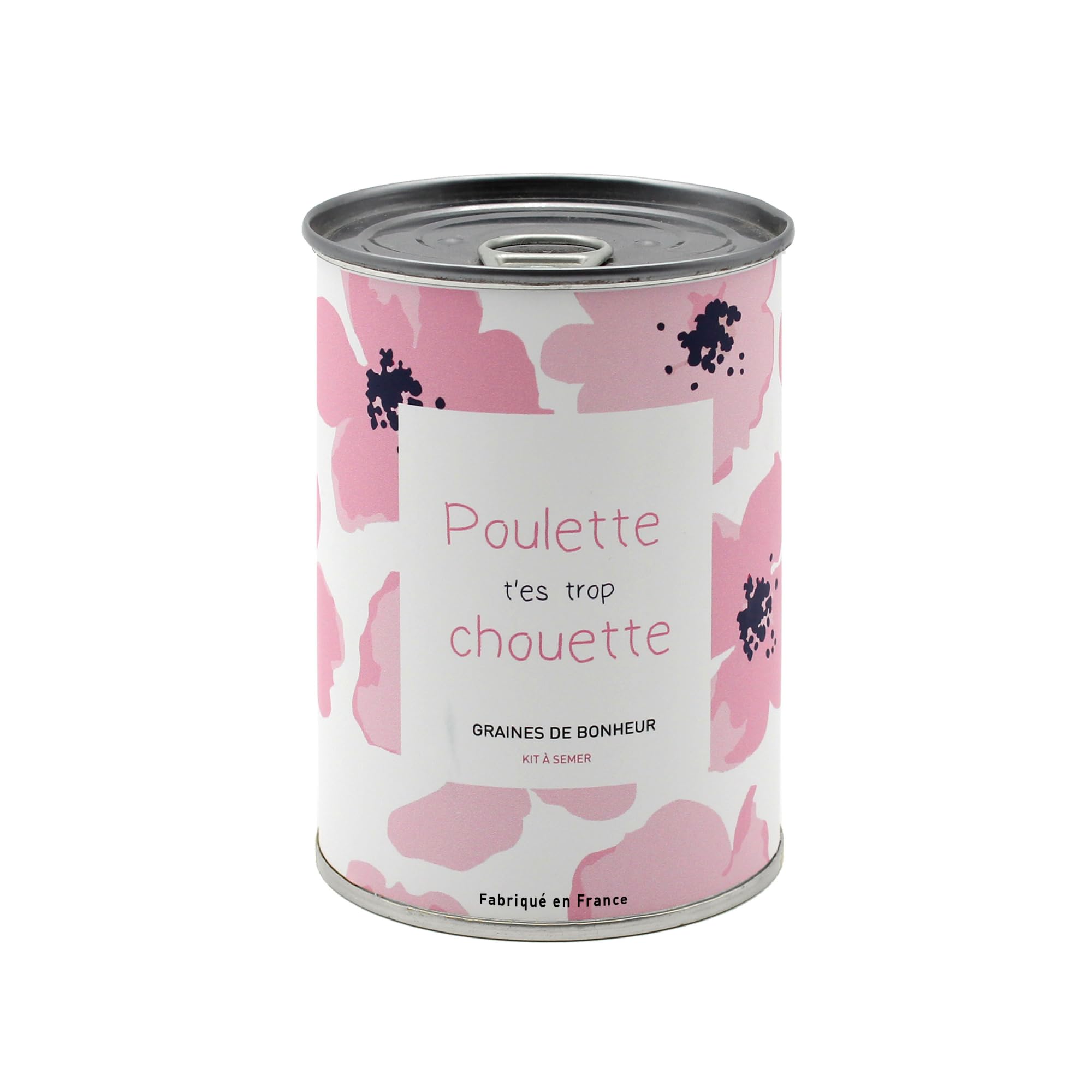 Kit graines de fleurs Poulette Mauvaises Graines pour s'initier au jardinage