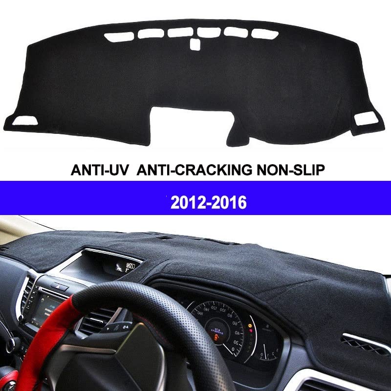 Alfombrilla para salpicadero de coche CR-V LHD RHD 2012-2016 protector rojo 2