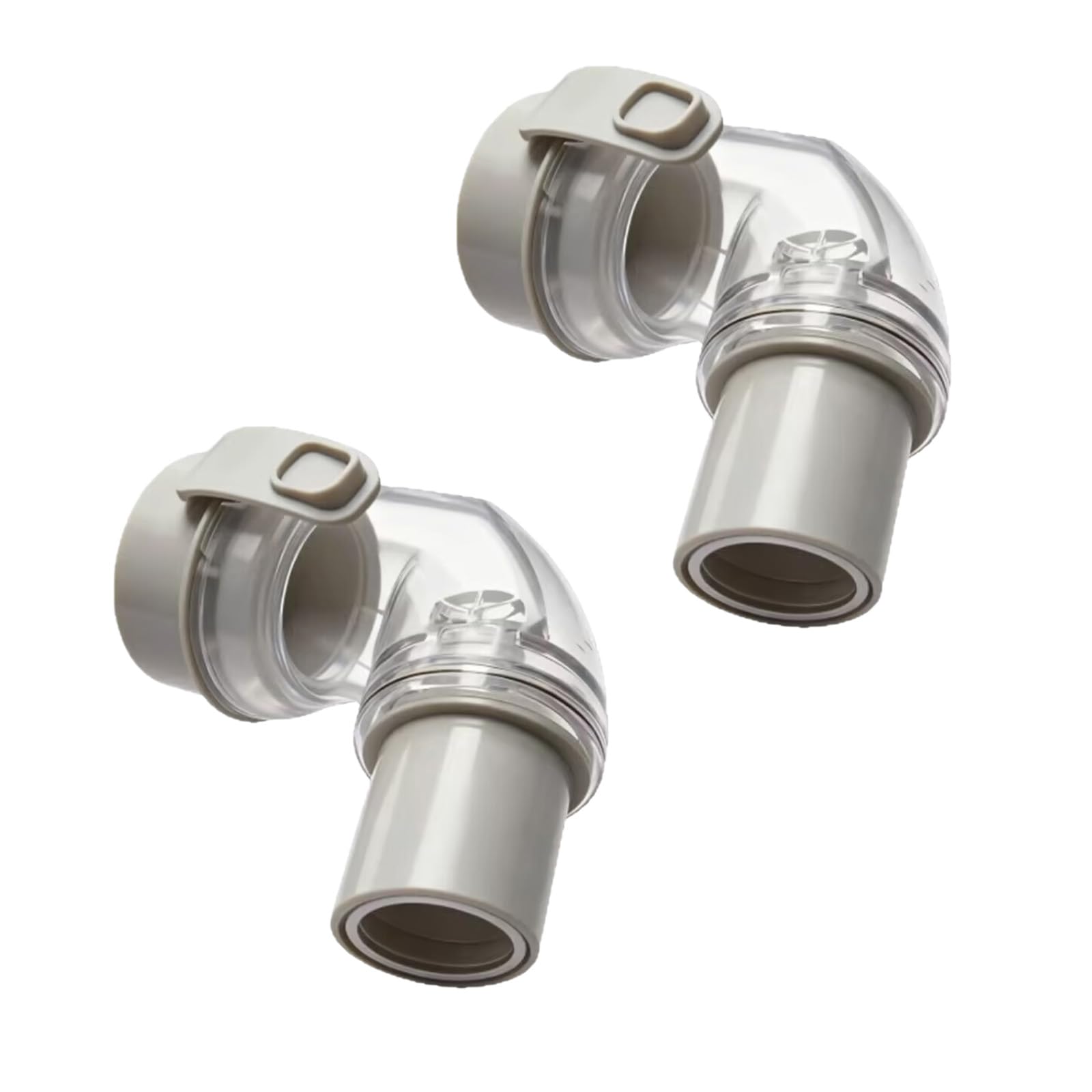Ventilatore Clip-on Connettore ABS Tubo di Respirazione Adattatore Macchina del Respiro Accessori per Connessione Sicura Adattatore Gomito