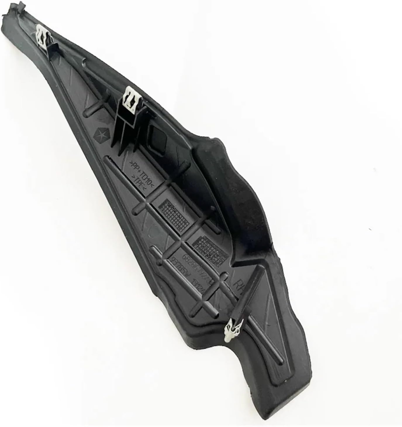 Front Windshield Wrap Corner Panel Trim Trim Windshield Wiper Side Trim Cover Rubber Fit for Jeep Cherokee 2019 2020 2021(LH and RH-1Pair)