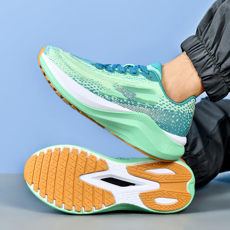 Running Shoes for Men with Arch Support Platform Cushioning Sneaker, Comfortable Walking Jogging Gym Shoes, Men's Road Running Shoes3