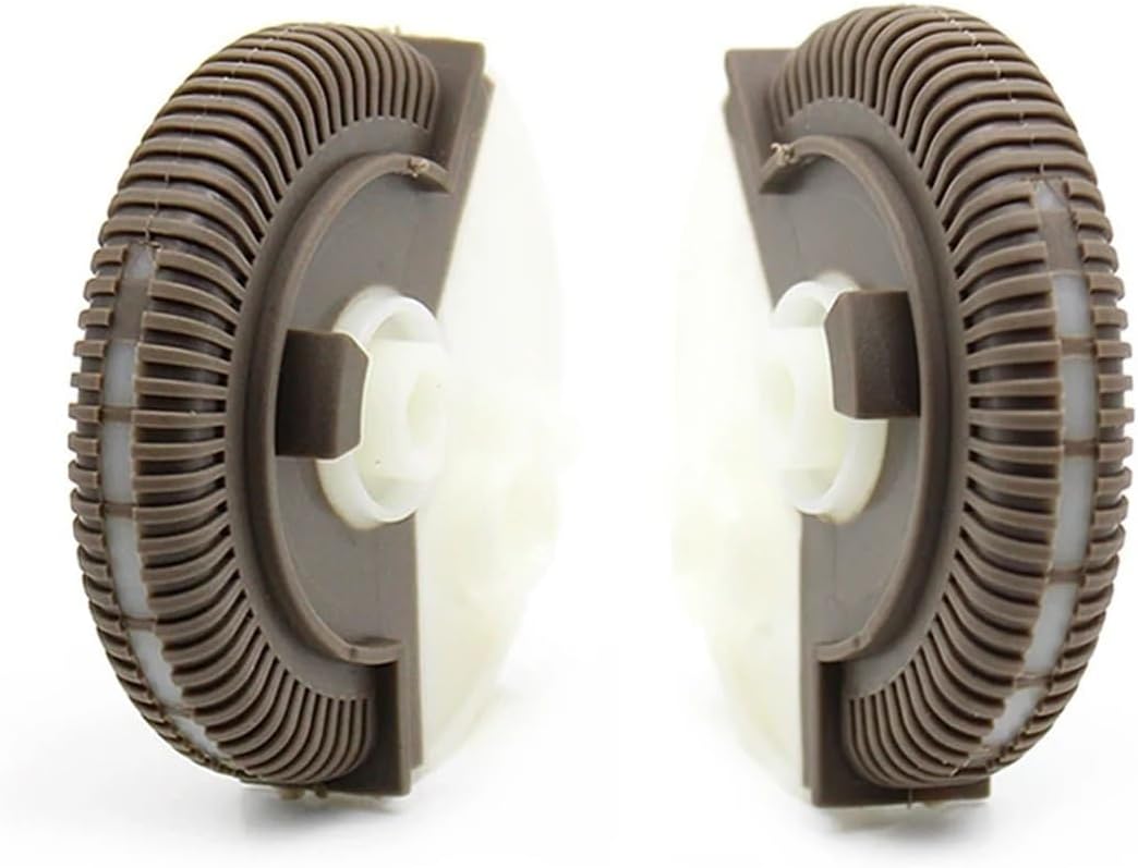 Compatible for Benz E Class W211 2003-2008 E230 E260 E280 2118300054 Front Left Right Air Conditioner Ac Vent Base Roller Knob(Darkbrown-A and C)