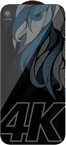 Stereo Vision Pro 4K Privacy Tempered Glass Screen Protector for iPhone 13-16, Ultra HD, Ultra-Thin, 0.1s Touch Response (13 pro max/ 14 plus)